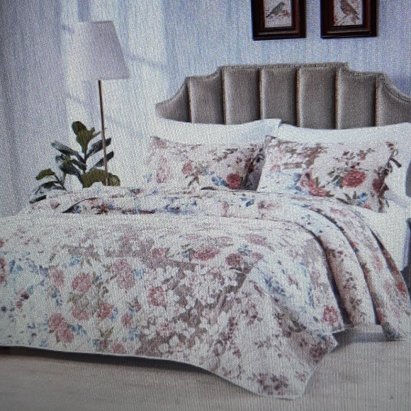 King sise 3 pcs Quilt set - Picture 10 of 11